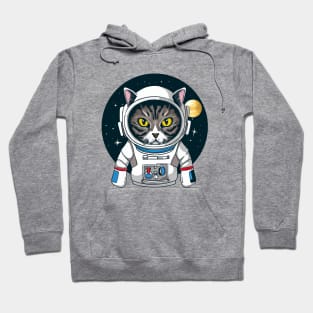 Space cat, funny cat design, cat galaxy Hoodie